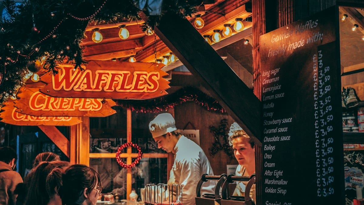 Vánoční food festival v Děčíně