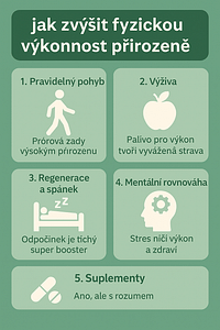 jak zvýšit fyzickou výkonnost přirozeně