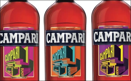 Campari – limitovaná edice Art labels